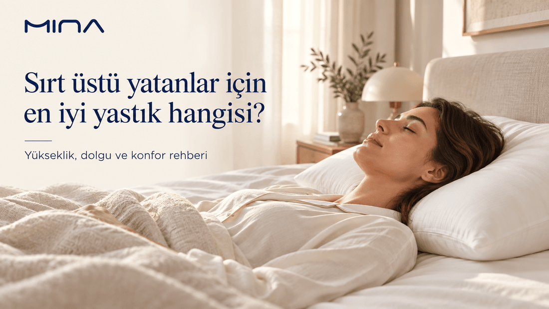 Sırt üstü yatanlar için en iyi yastık hangisi?