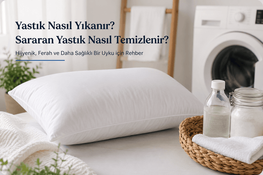 Yastık Nasıl Yıkanır? Sararan Yastık Temizliği