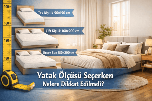 Yatak Ölçüsü Seçerken Nelere Dikkat Edilmeli?